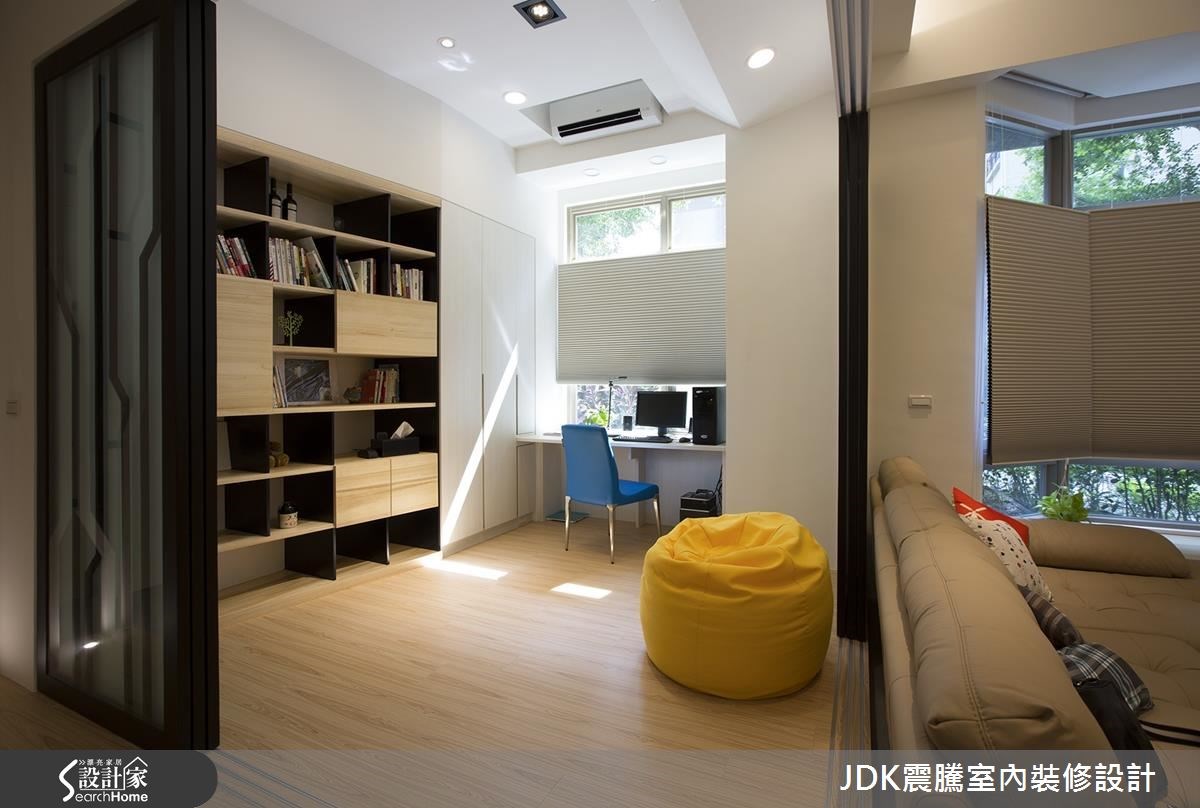 35坪中古屋(5~15年)＿現代風書房案例圖片＿震騰室內裝修設計工程有限公司＿震騰_15之29