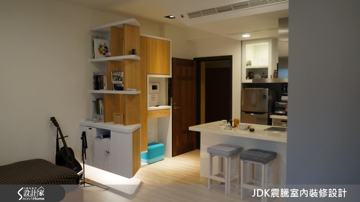 8坪新成屋(5年以下)＿簡約風吧檯案例圖片＿震騰室內裝修設計工程有限公司＿震騰_16之5