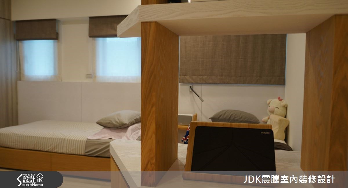 8坪新成屋(5年以下)＿簡約風臥室案例圖片＿震騰室內裝修設計工程有限公司＿震騰_16之9