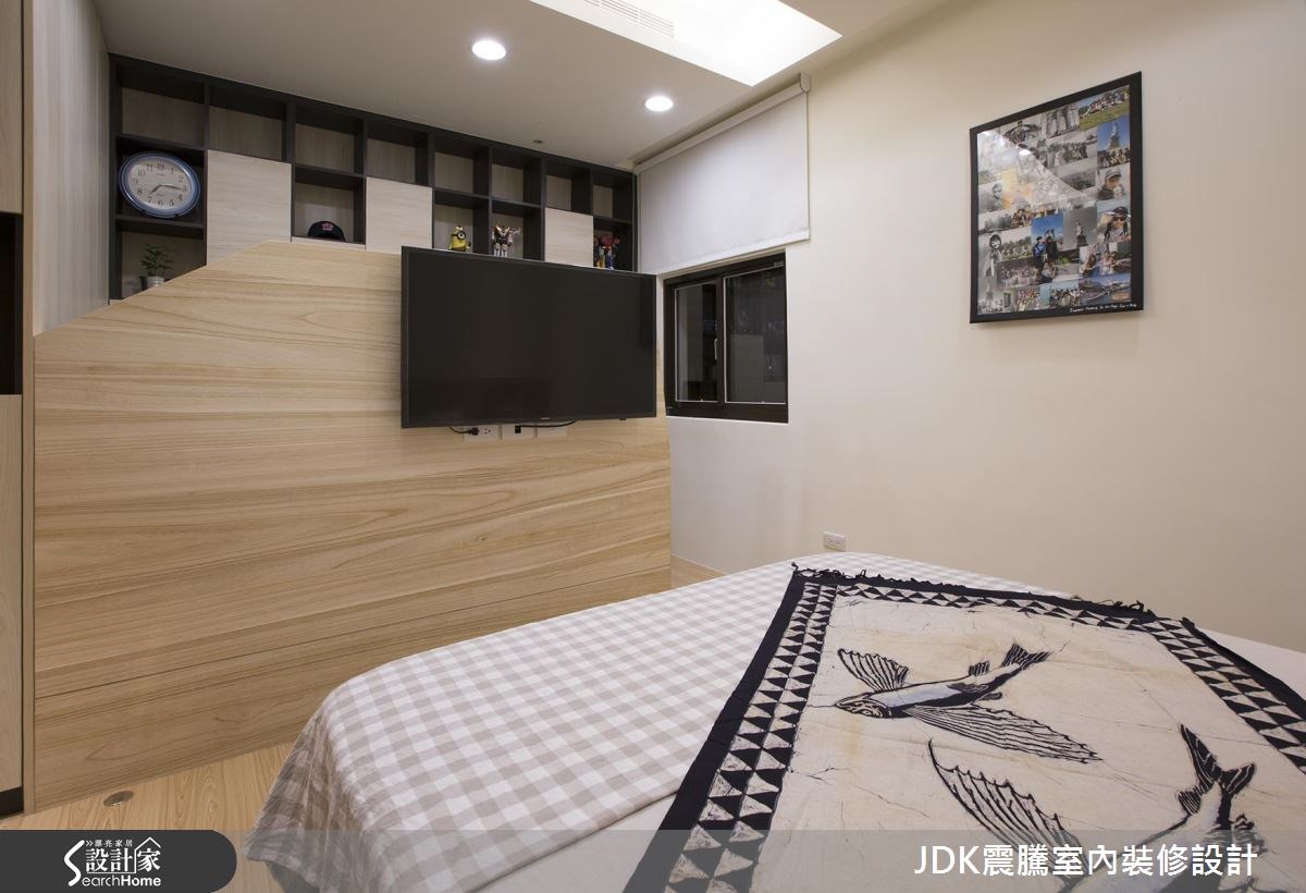 120坪老屋(16~30年)＿休閒風臥室案例圖片＿震騰室內裝修設計工程有限公司＿震騰_17之36