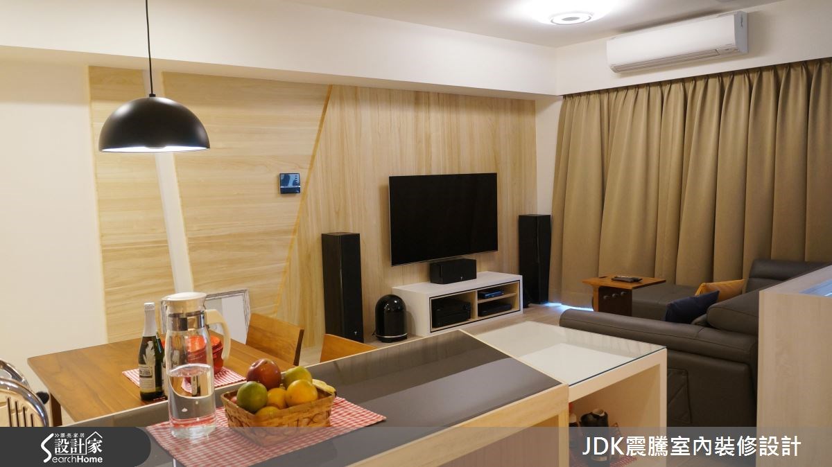 26坪新成屋(5年以下)＿北歐風客廳案例圖片＿震騰室內裝修設計工程有限公司＿震騰_18之5