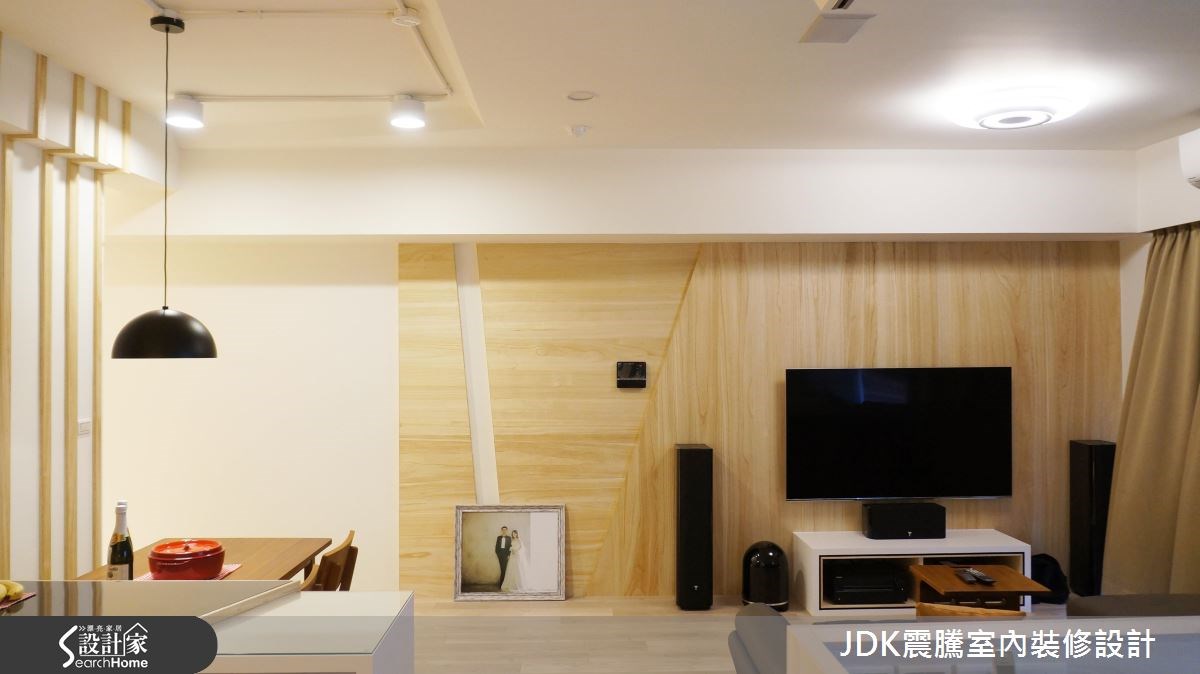 26坪新成屋(5年以下)＿北歐風客廳案例圖片＿震騰室內裝修設計工程有限公司＿震騰_18之6