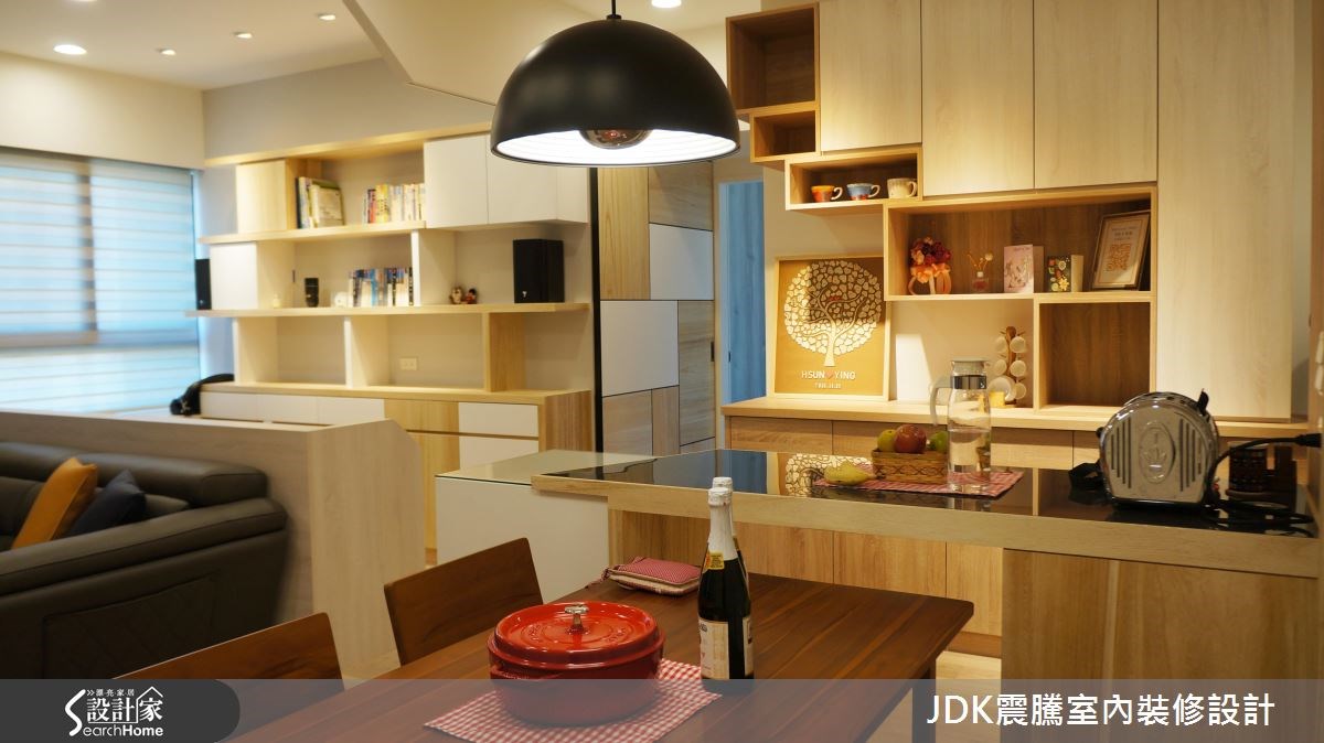 26坪新成屋(5年以下)＿北歐風餐廳案例圖片＿震騰室內裝修設計工程有限公司＿震騰_18之11
