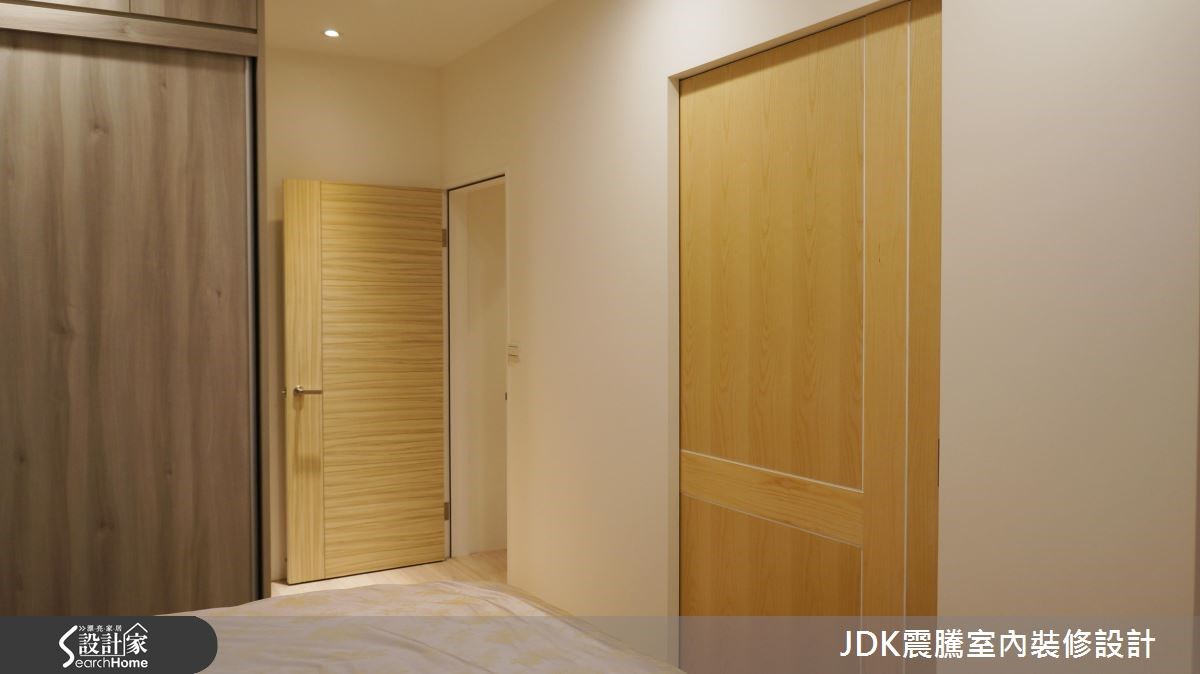26坪新成屋(5年以下)＿北歐風臥室案例圖片＿震騰室內裝修設計工程有限公司＿震騰_18之21