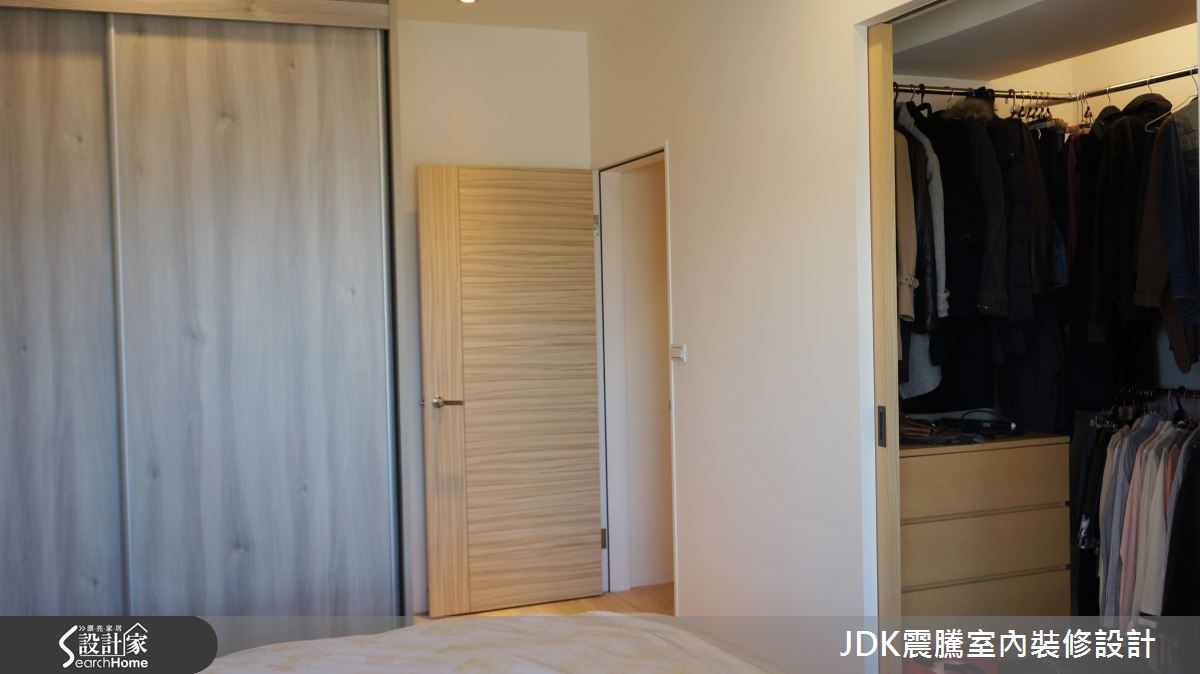 26坪新成屋(5年以下)＿北歐風臥室更衣間案例圖片＿震騰室內裝修設計工程有限公司＿震騰_18之22
