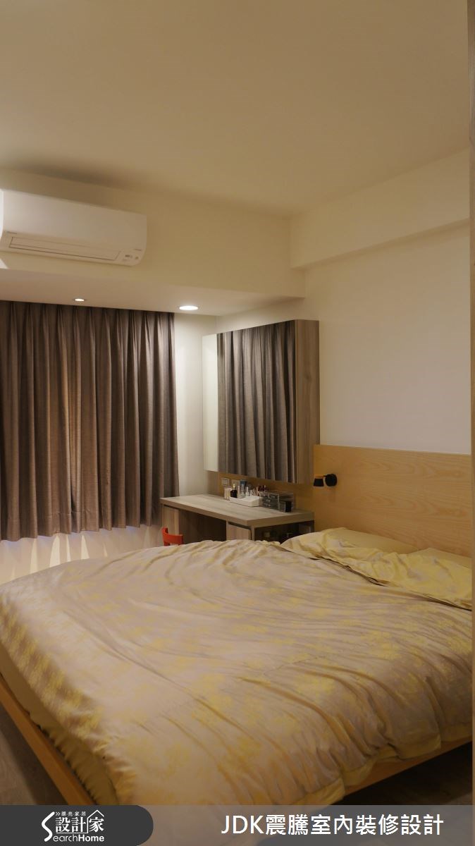 26坪新成屋(5年以下)＿北歐風臥室案例圖片＿震騰室內裝修設計工程有限公司＿震騰_18之23
