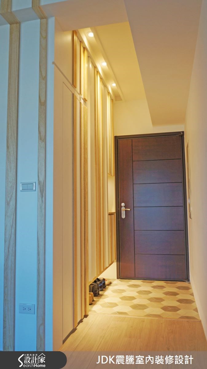 26坪新成屋(5年以下)＿北歐風玄關案例圖片＿震騰室內裝修設計工程有限公司＿震騰_18之2