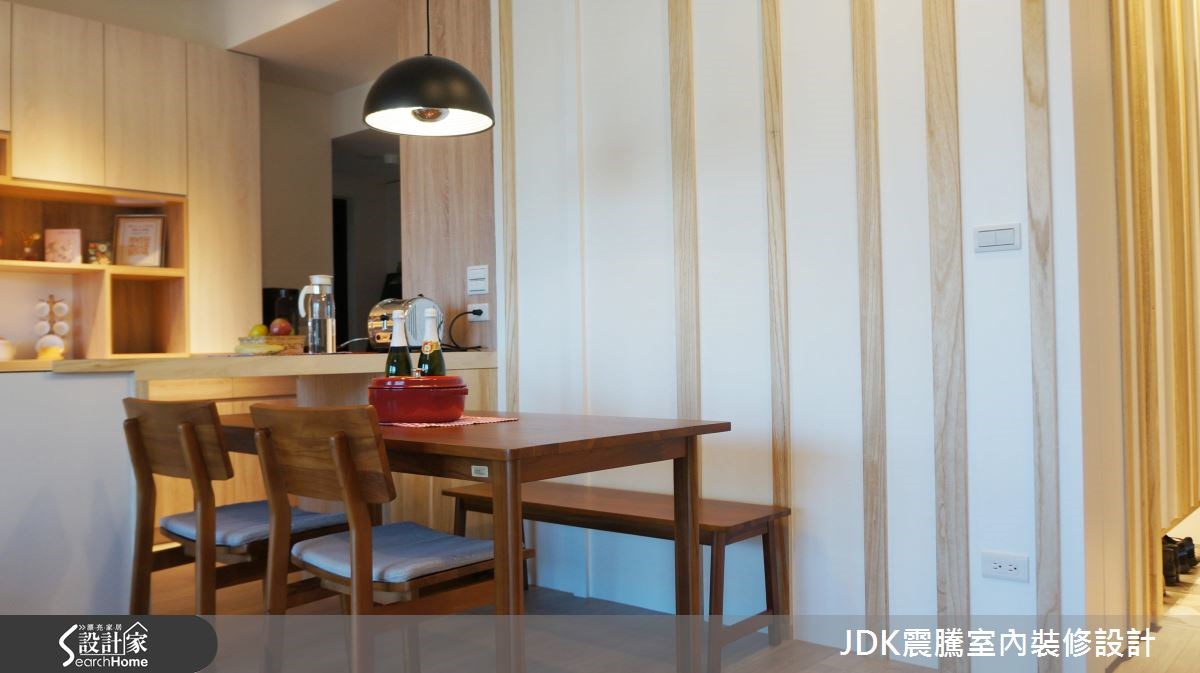 26坪新成屋(5年以下)＿北歐風餐廳案例圖片＿震騰室內裝修設計工程有限公司＿震騰_18之20