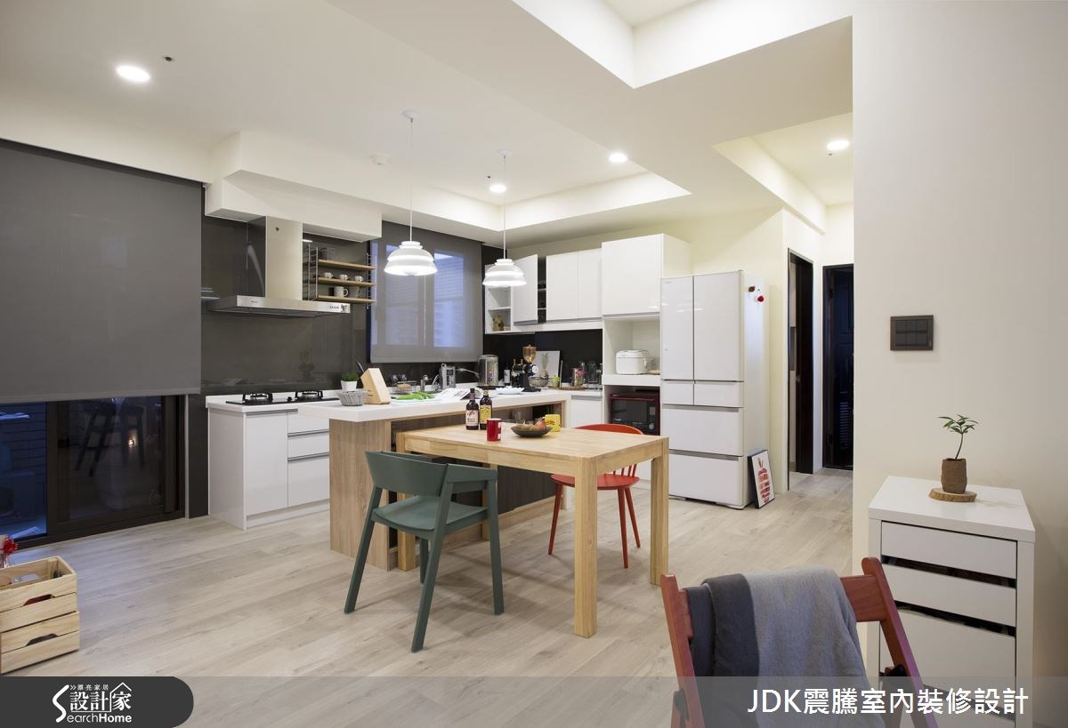 22坪新成屋(5年以下)＿現代風餐廳廚房案例圖片＿震騰室內裝修設計工程有限公司＿震騰_19之20