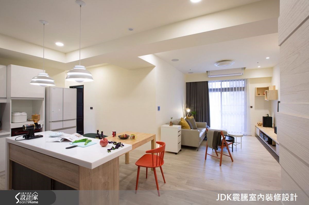22坪新成屋(5年以下)＿現代風餐廳廚房案例圖片＿震騰室內裝修設計工程有限公司＿震騰_19之26
