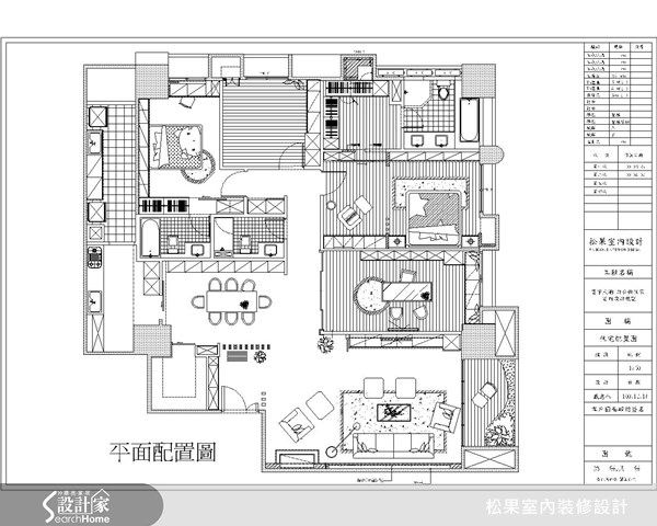 50坪中古屋(5~15年)＿北歐風案例圖片＿松果室內裝修有限公司＿松果_02之14