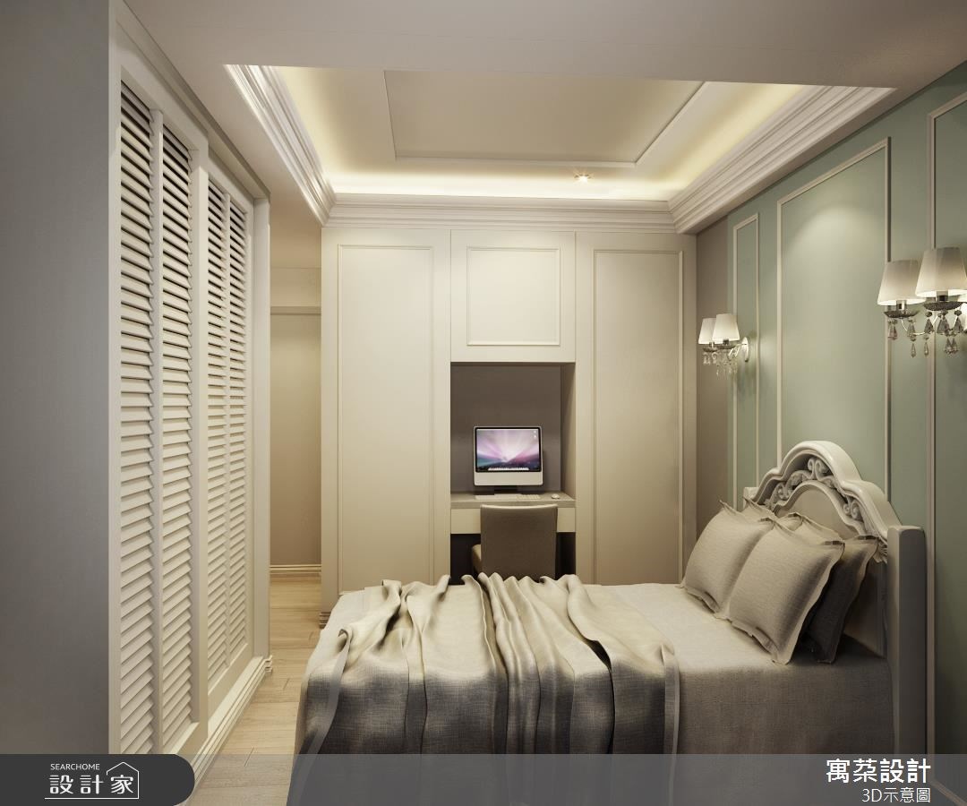 80坪新成屋(5年以下)＿奢華風臥室案例圖片＿寓朵設計＿寓朵_27之8