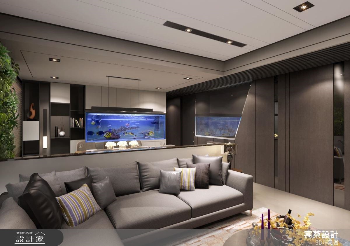 40坪新成屋(5年以下)＿現代風客廳案例圖片＿寓朵設計＿寓朵_29之3