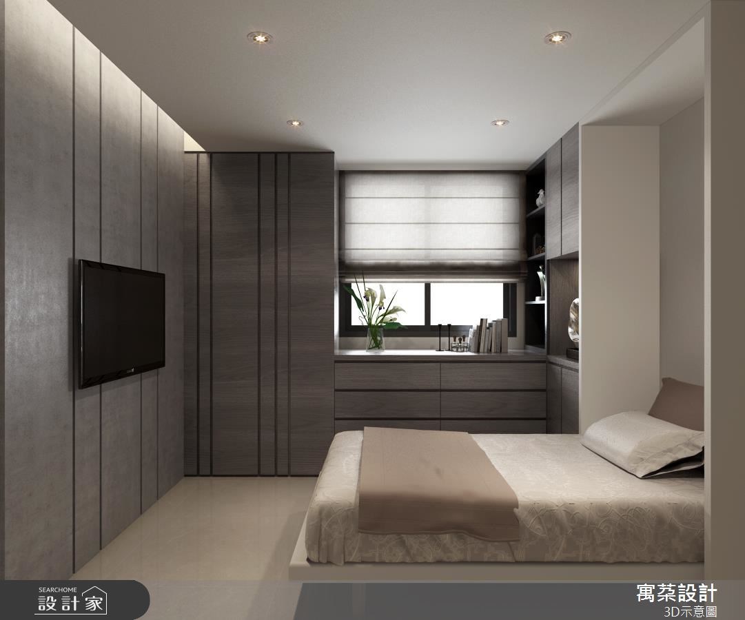 20坪新成屋(5年以下)＿混搭風臥室案例圖片＿寓朵設計＿寓朵_31之6