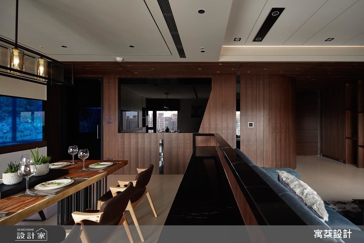 40坪新成屋(5年以下)＿現代風客廳餐廳案例圖片＿寓朵設計＿寓朵_33之7