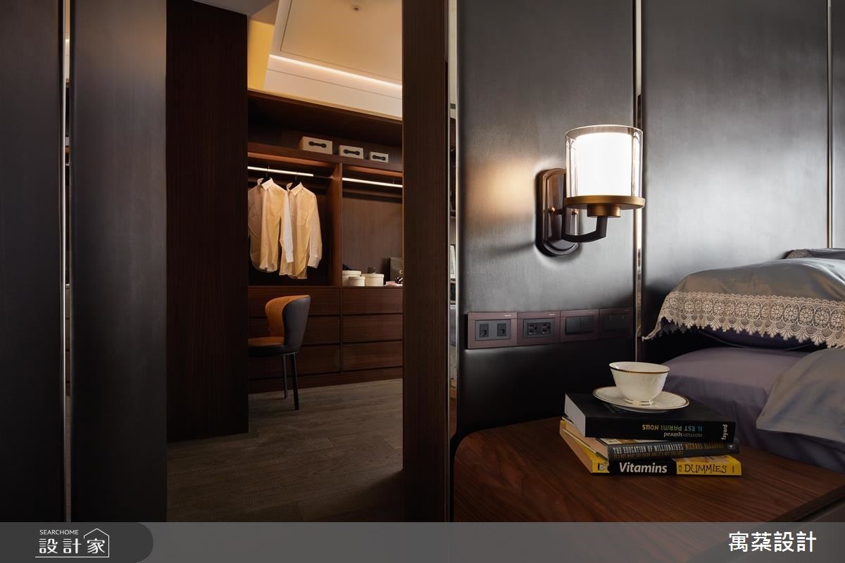 40坪新成屋(5年以下)＿現代風臥室更衣間案例圖片＿寓朵設計＿寓朵_33之15