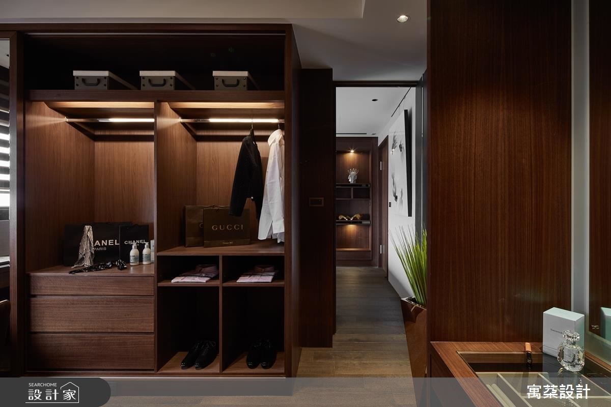 40坪新成屋(5年以下)＿現代風更衣間案例圖片＿寓朵設計＿寓朵_33之17