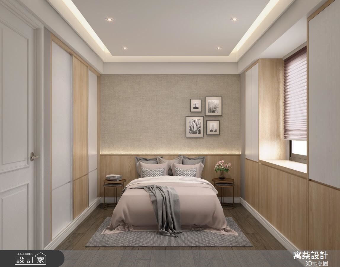 32坪中古屋(5~15年)＿美式風臥室客房案例圖片＿寓朵設計＿寓朵_37之5