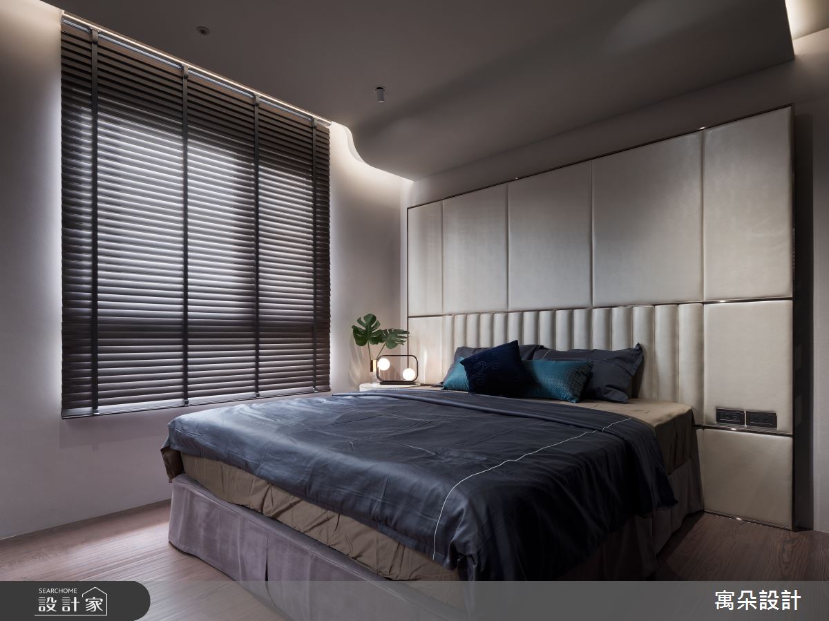 100坪新成屋(5年以下)＿新中式風臥室案例圖片＿寓朵設計＿寓朵_39之30