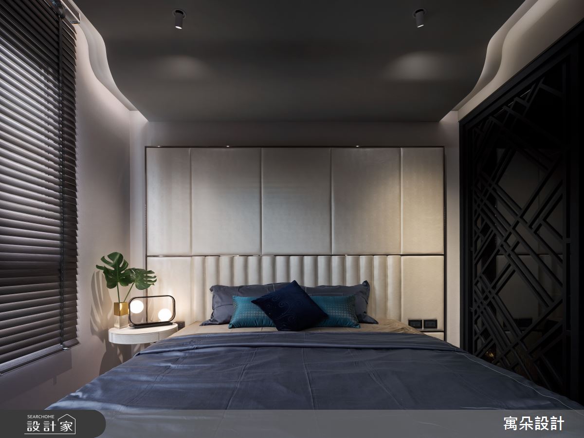 100坪新成屋(5年以下)＿新中式風臥室案例圖片＿寓朵設計＿寓朵_39之31