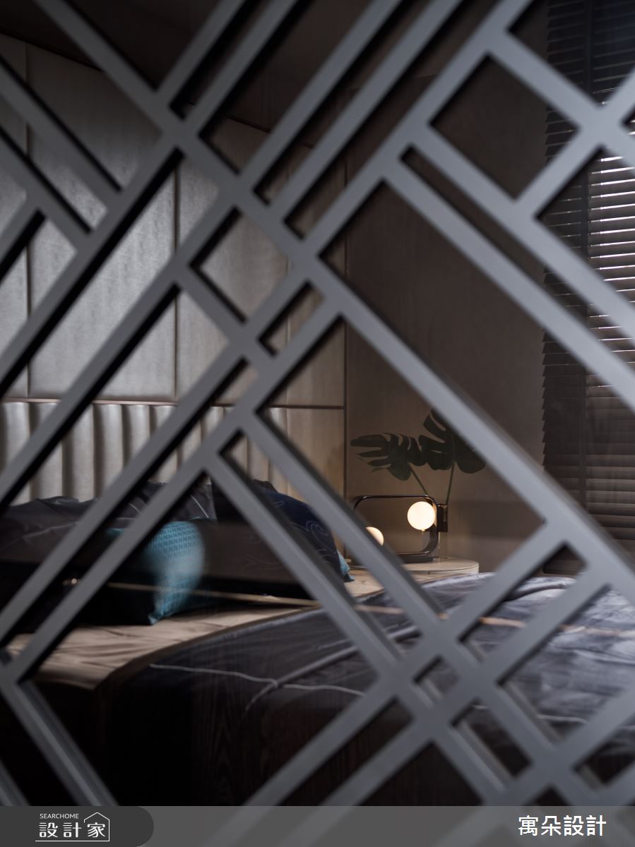 100坪新成屋(5年以下)＿新中式風臥室案例圖片＿寓朵設計＿寓朵_39之32