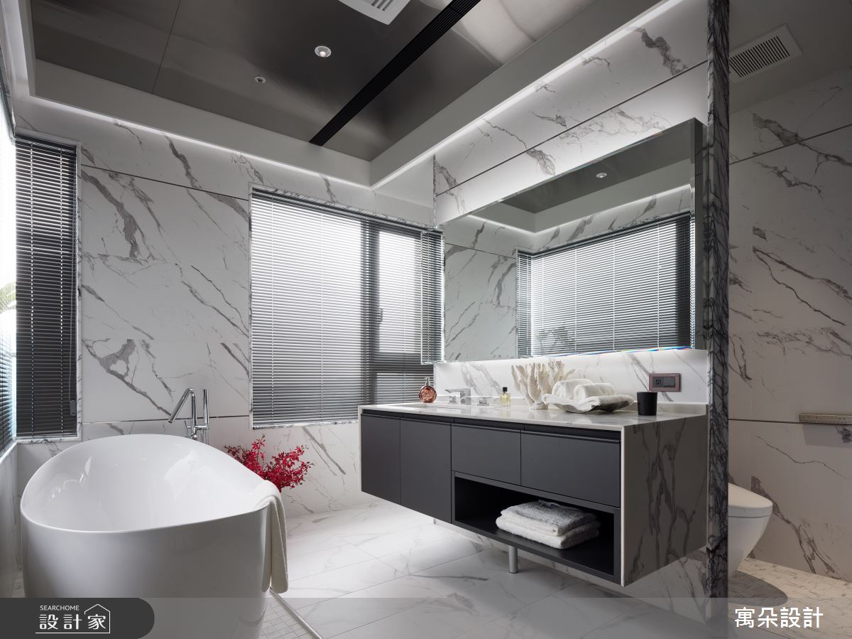 100坪新成屋(5年以下)＿新中式風浴室案例圖片＿寓朵設計＿寓朵_39之24