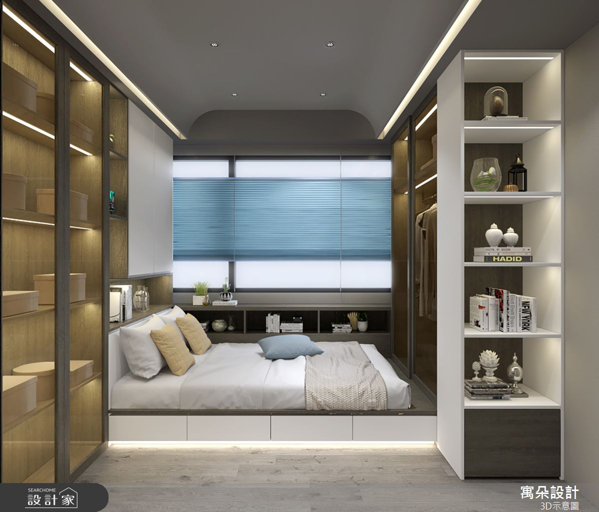 56坪新成屋(5年以下)＿新古典臥室案例圖片＿寓朵設計＿寓朵_40之8