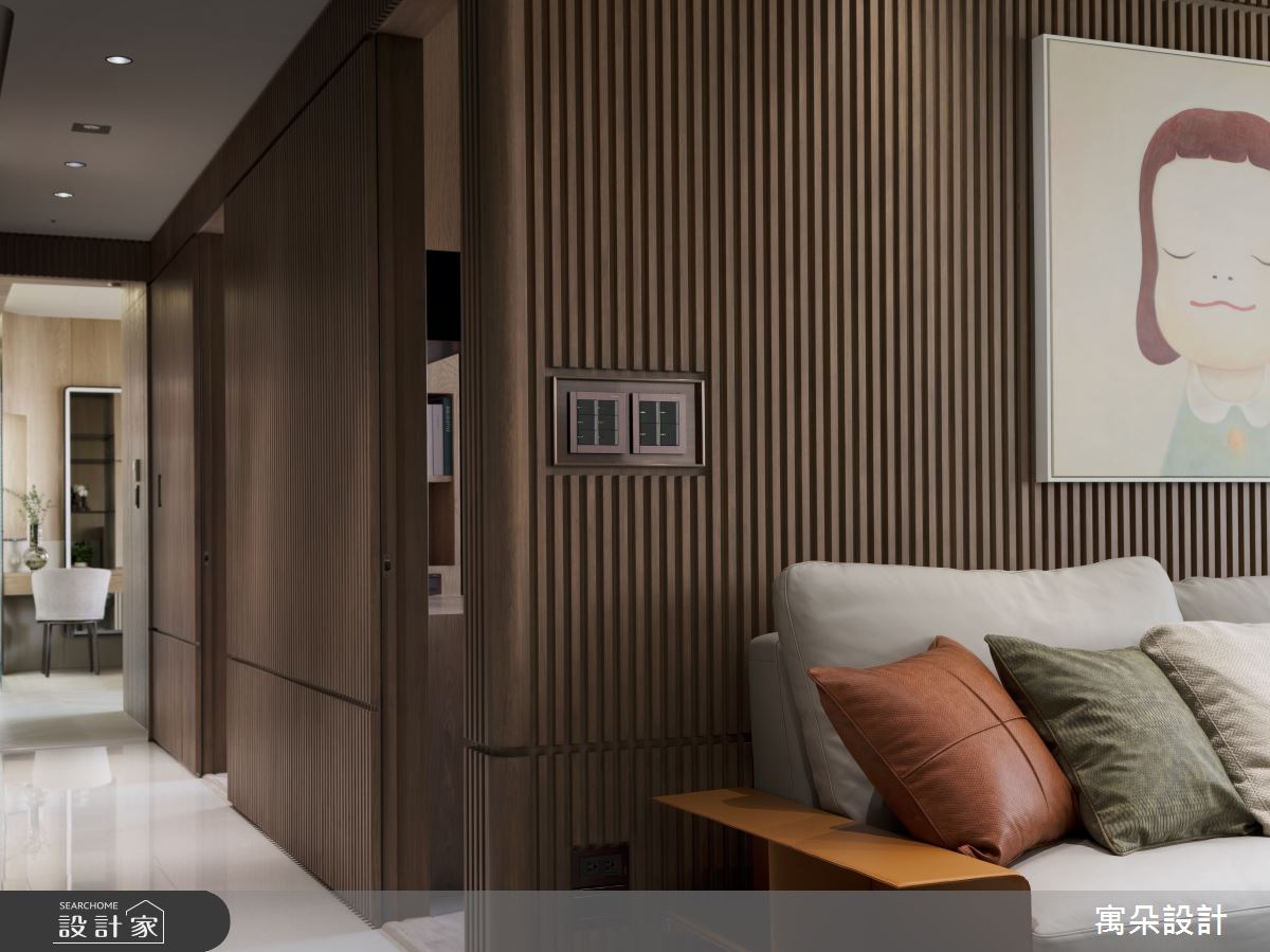 42坪新成屋(5年以下)＿混搭風走廊案例圖片＿寓朵設計＿寓朵_42之22