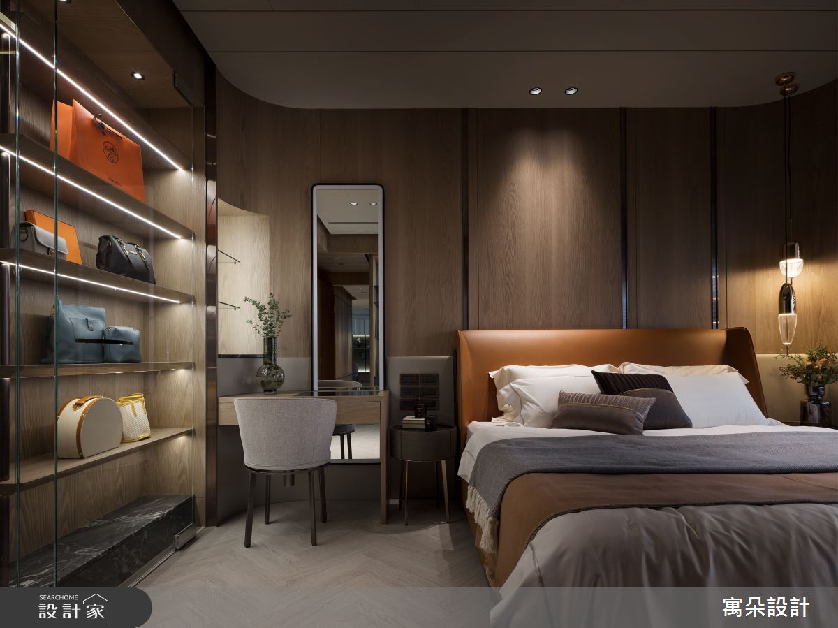 42坪新成屋(5年以下)＿混搭風臥室案例圖片＿寓朵設計＿寓朵_42之25