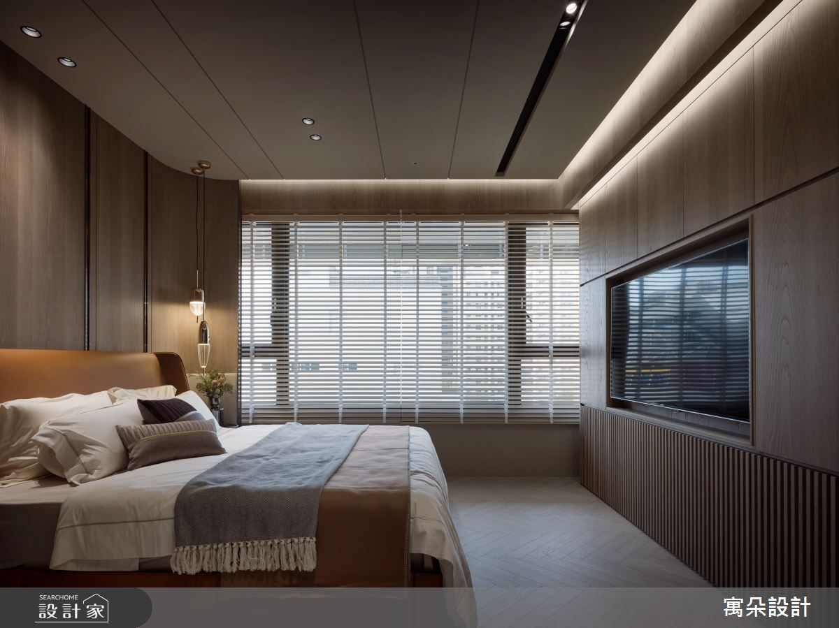 42坪新成屋(5年以下)＿混搭風臥室案例圖片＿寓朵設計＿寓朵_42之23