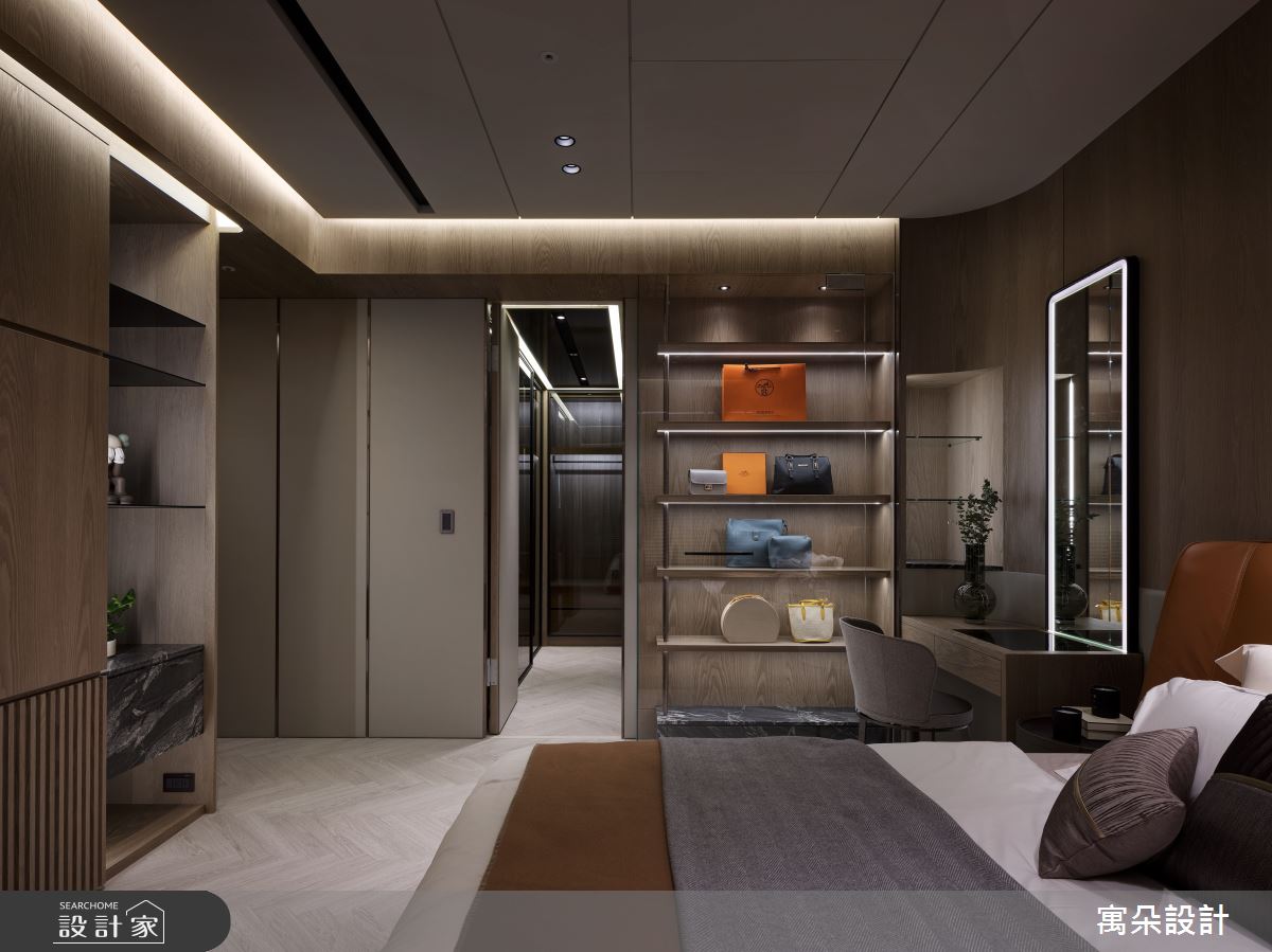 42坪新成屋(5年以下)＿混搭風臥室案例圖片＿寓朵設計＿寓朵_42之24