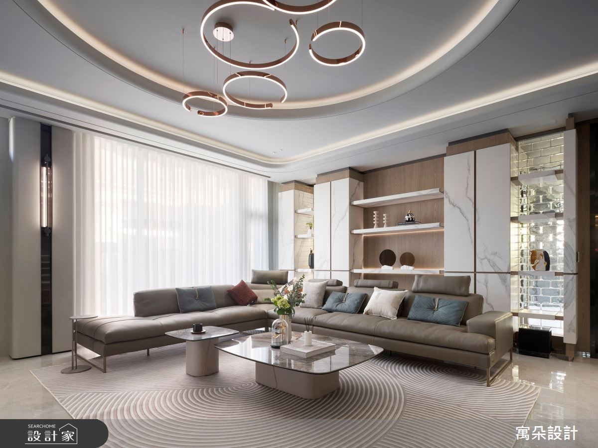 270坪毛胚屋＿現代風客廳案例圖片＿寓朵設計＿寓朵_43之8