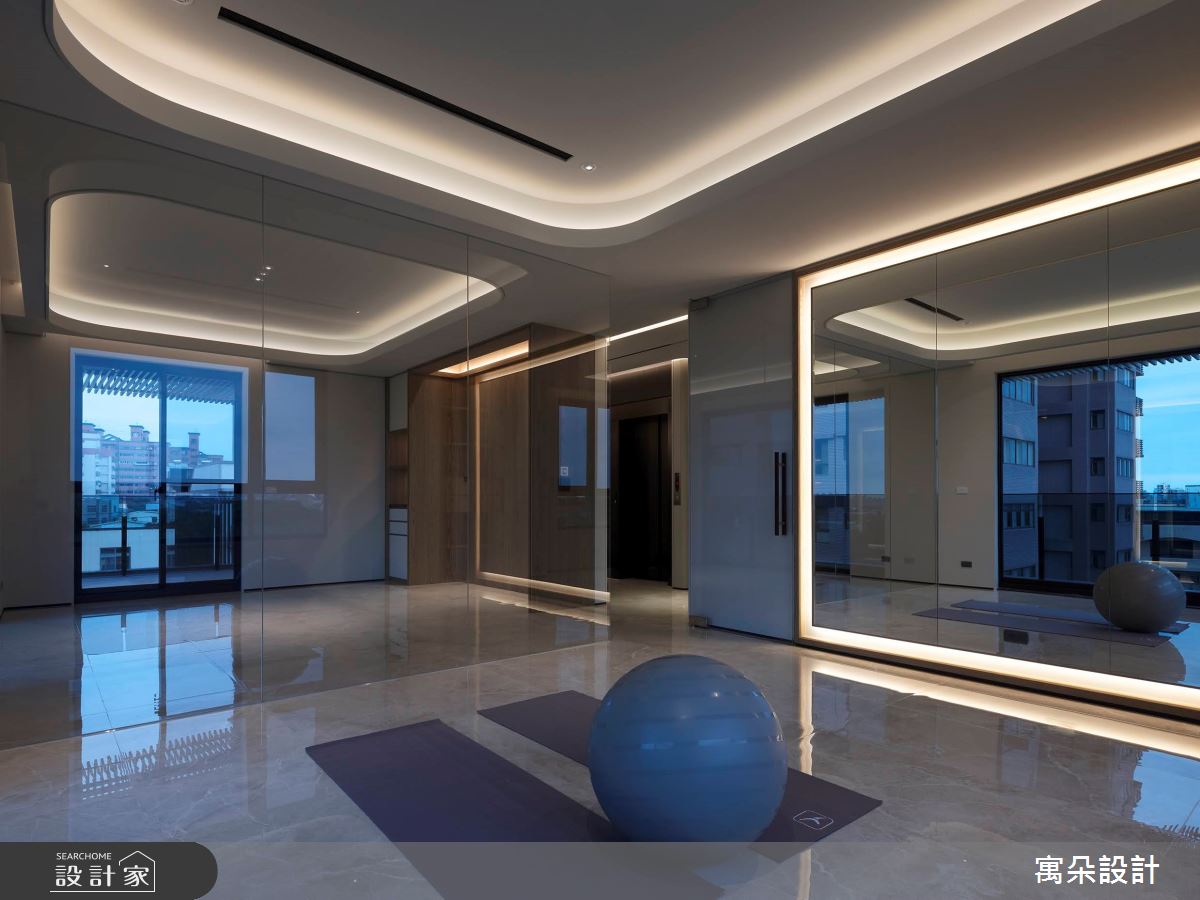 270坪毛胚屋＿現代風家庭健身房案例圖片＿寓朵設計＿寓朵_43之48