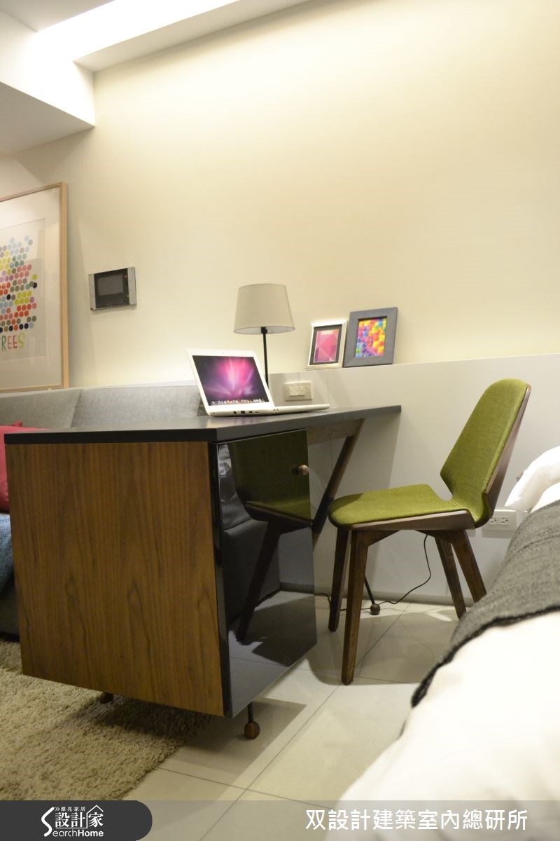 10坪新成屋(5年以下)＿北歐風臥室案例圖片＿双設計建築室內總研所＿双設計_04之3