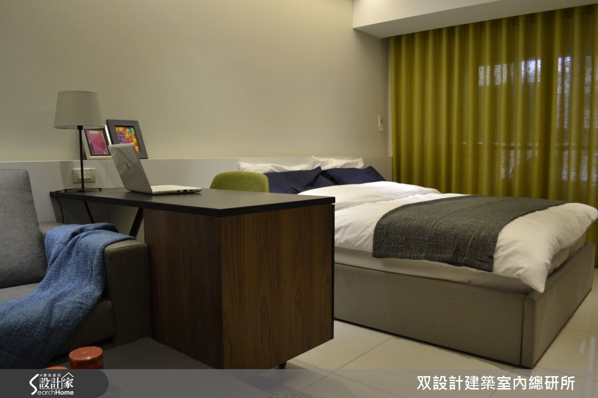 10坪新成屋(5年以下)＿北歐風臥室案例圖片＿双設計建築室內總研所＿双設計_04之7