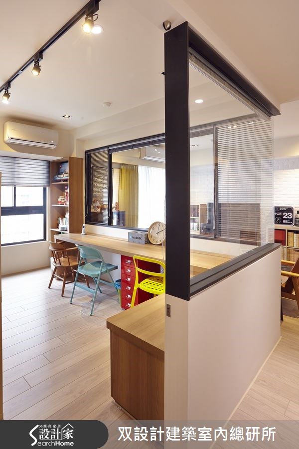 40坪老屋(16~30年)＿北歐風書房案例圖片＿双設計建築室內總研所＿双設計_06之2