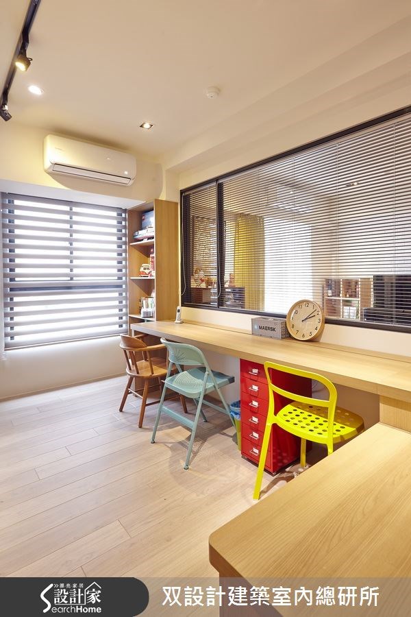 40坪老屋(16~30年)＿北歐風書房案例圖片＿双設計建築室內總研所＿双設計_06之4