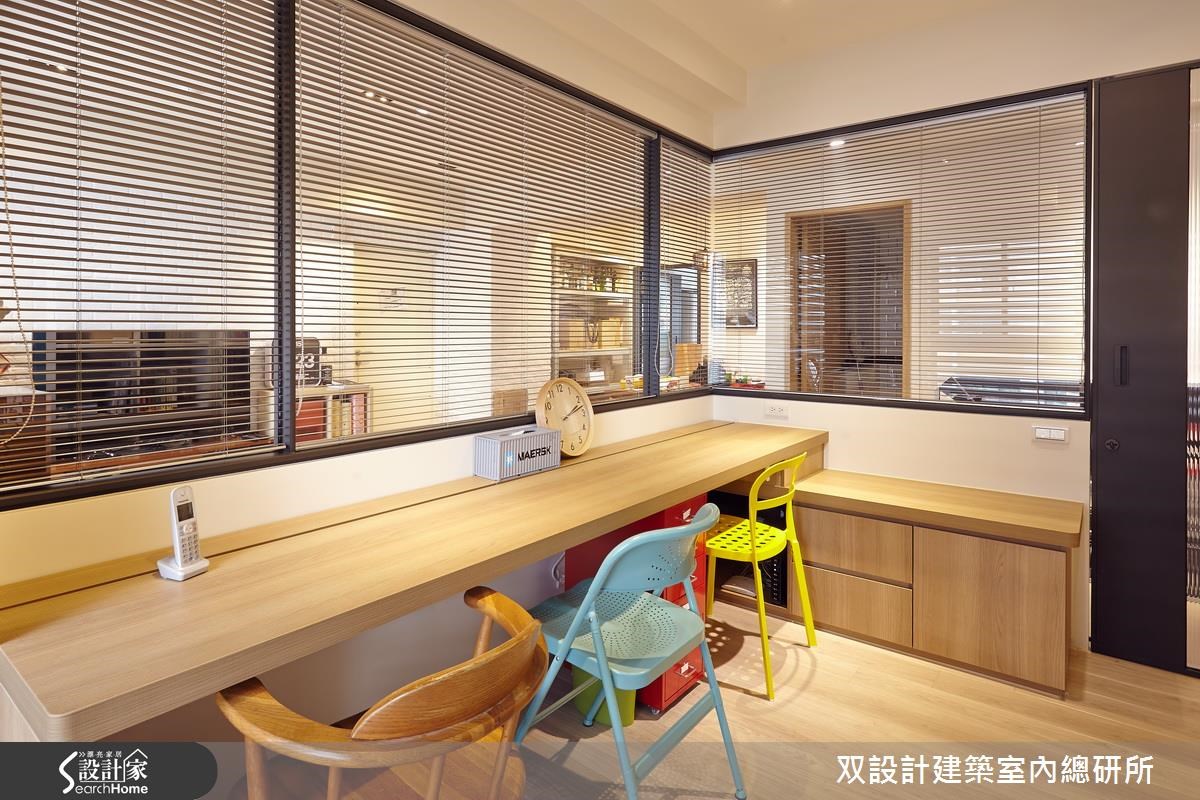 40坪老屋(16~30年)＿北歐風書房案例圖片＿双設計建築室內總研所＿双設計_06之5