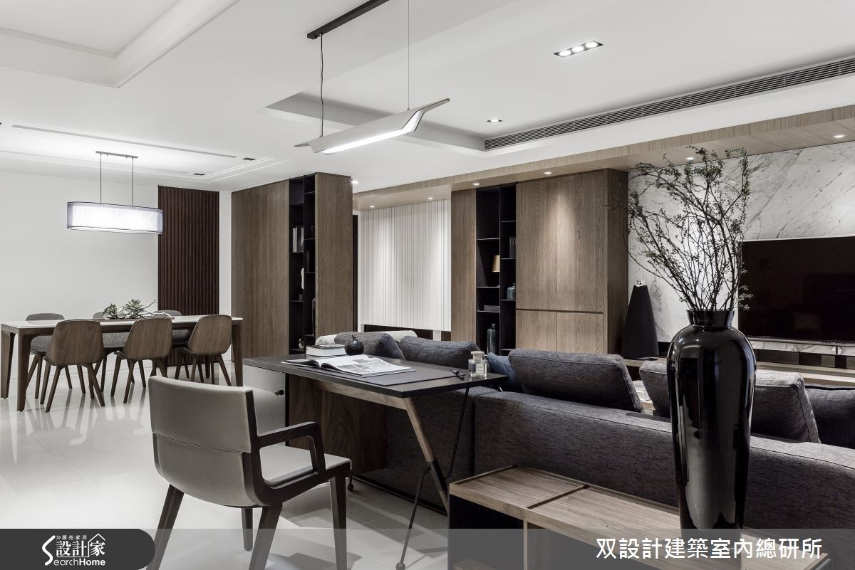 60坪新成屋(5年以下)＿現代風客廳案例圖片＿双設計建築室內總研所＿双設計_07之9