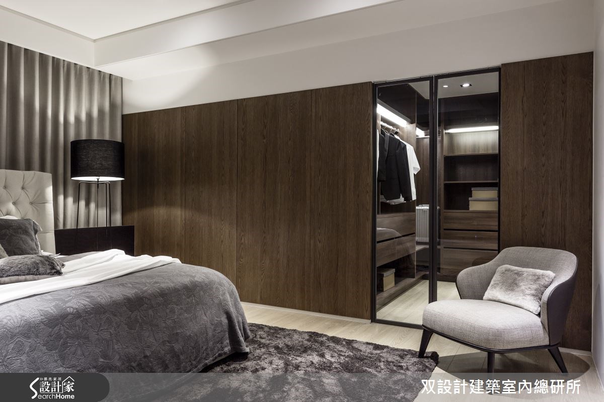 60坪新成屋(5年以下)＿現代風臥室案例圖片＿双設計建築室內總研所＿双設計_07之17