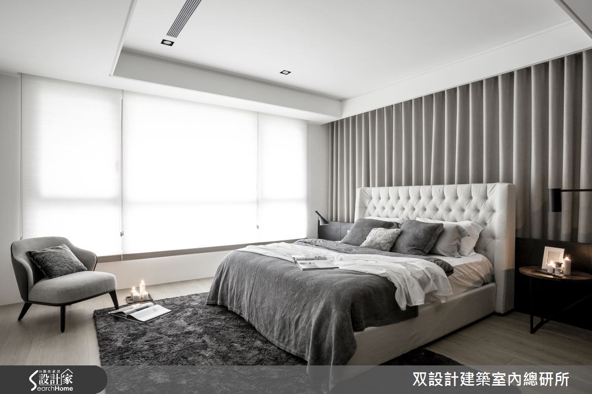 60坪新成屋(5年以下)＿現代風臥室案例圖片＿双設計建築室內總研所＿双設計_07之19