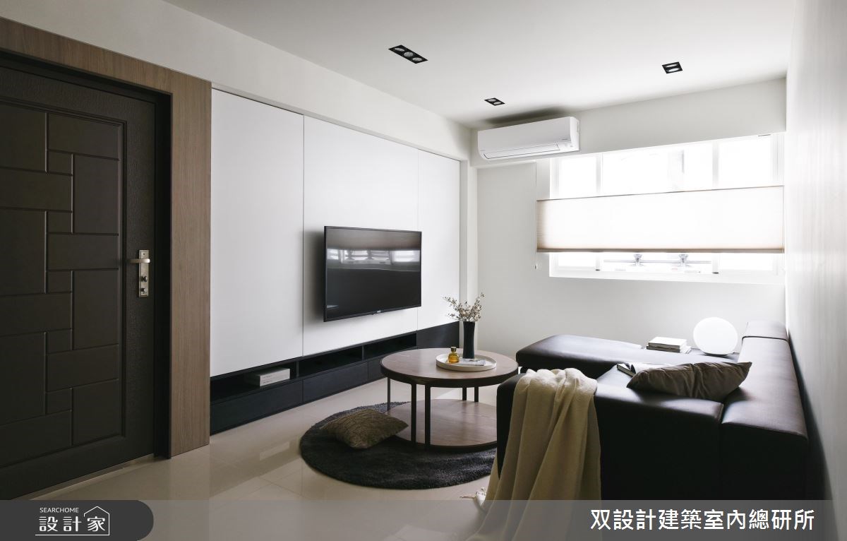 25坪中古屋(5~15年)＿現代風客廳案例圖片＿双設計建築室內總研所＿双設計_09之1