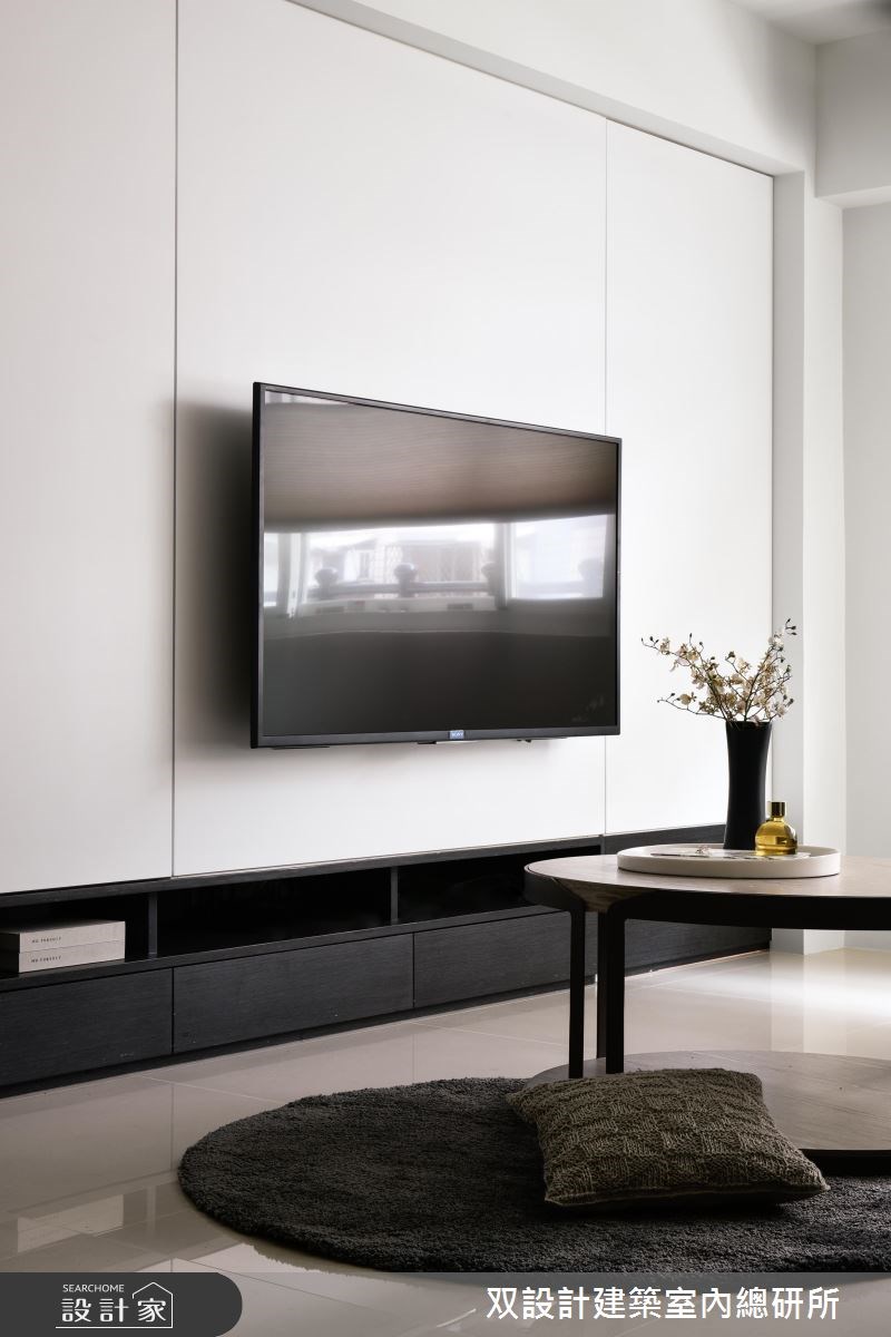 25坪中古屋(5~15年)＿現代風客廳案例圖片＿双設計建築室內總研所＿双設計_09之3
