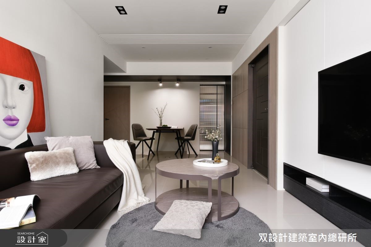 25坪中古屋(5~15年)＿現代風客廳餐廳案例圖片＿双設計建築室內總研所＿双設計_09之8