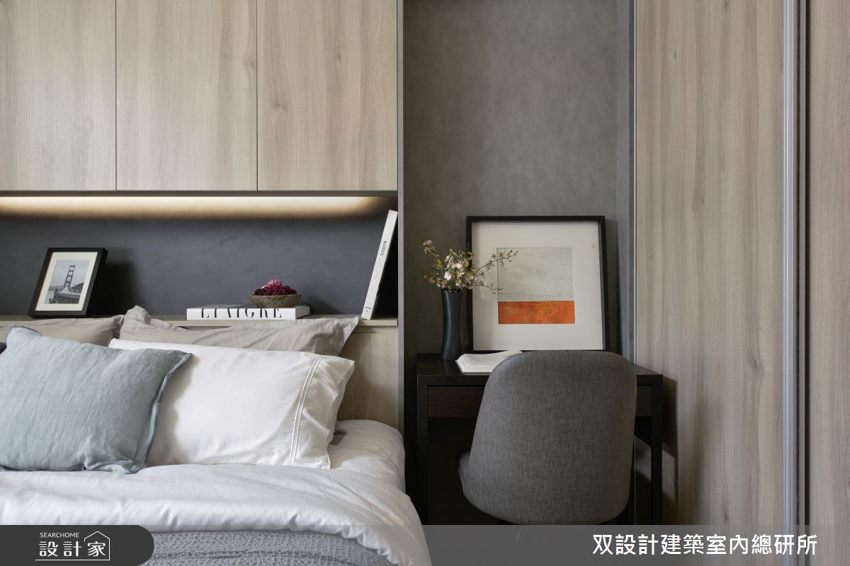 25坪中古屋(5~15年)＿現代風臥室案例圖片＿双設計建築室內總研所＿双設計_09之18
