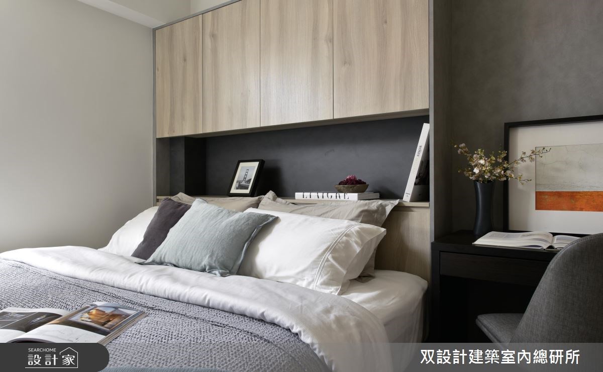 25坪中古屋(5~15年)＿現代風臥室案例圖片＿双設計建築室內總研所＿双設計_09之19