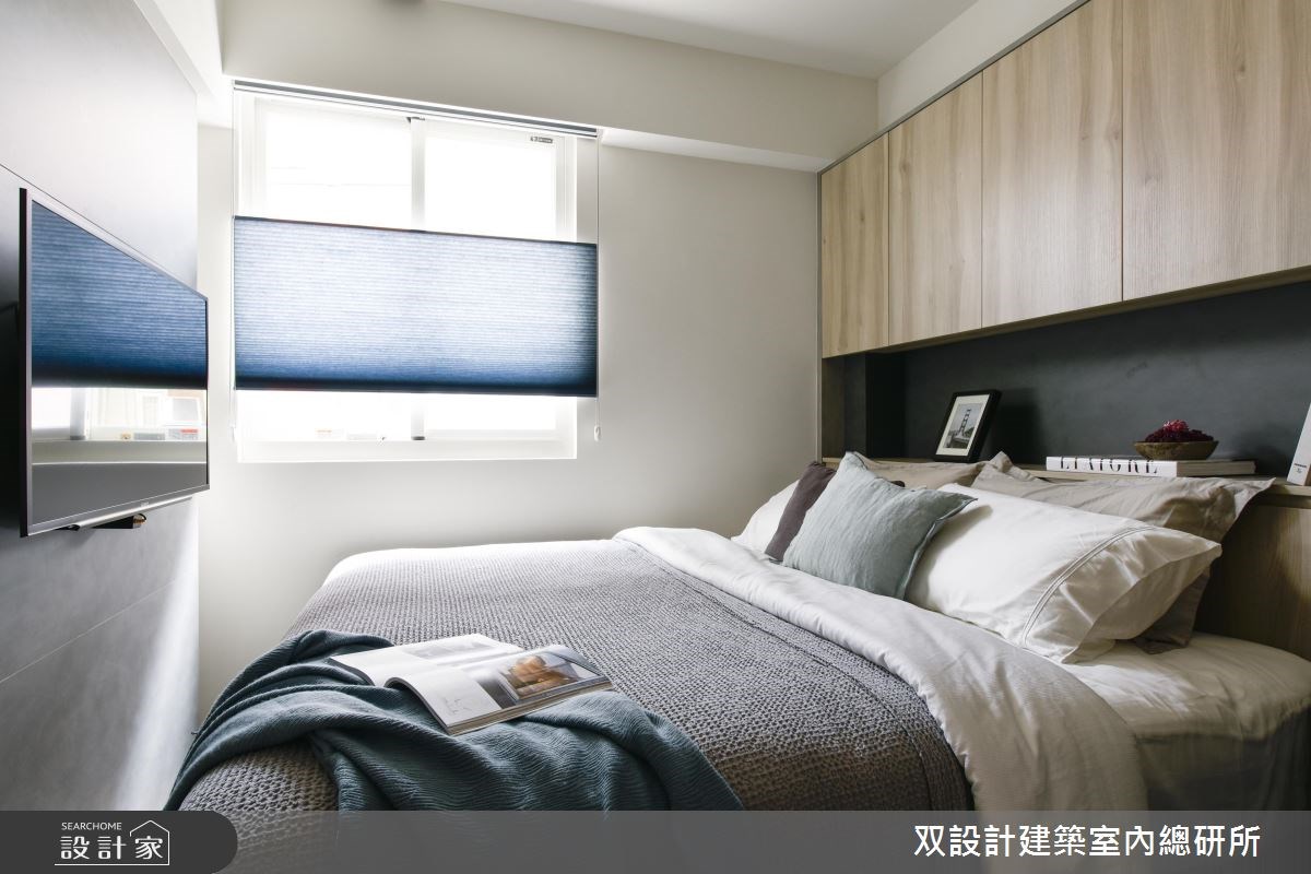 25坪中古屋(5~15年)＿現代風臥室案例圖片＿双設計建築室內總研所＿双設計_09之20