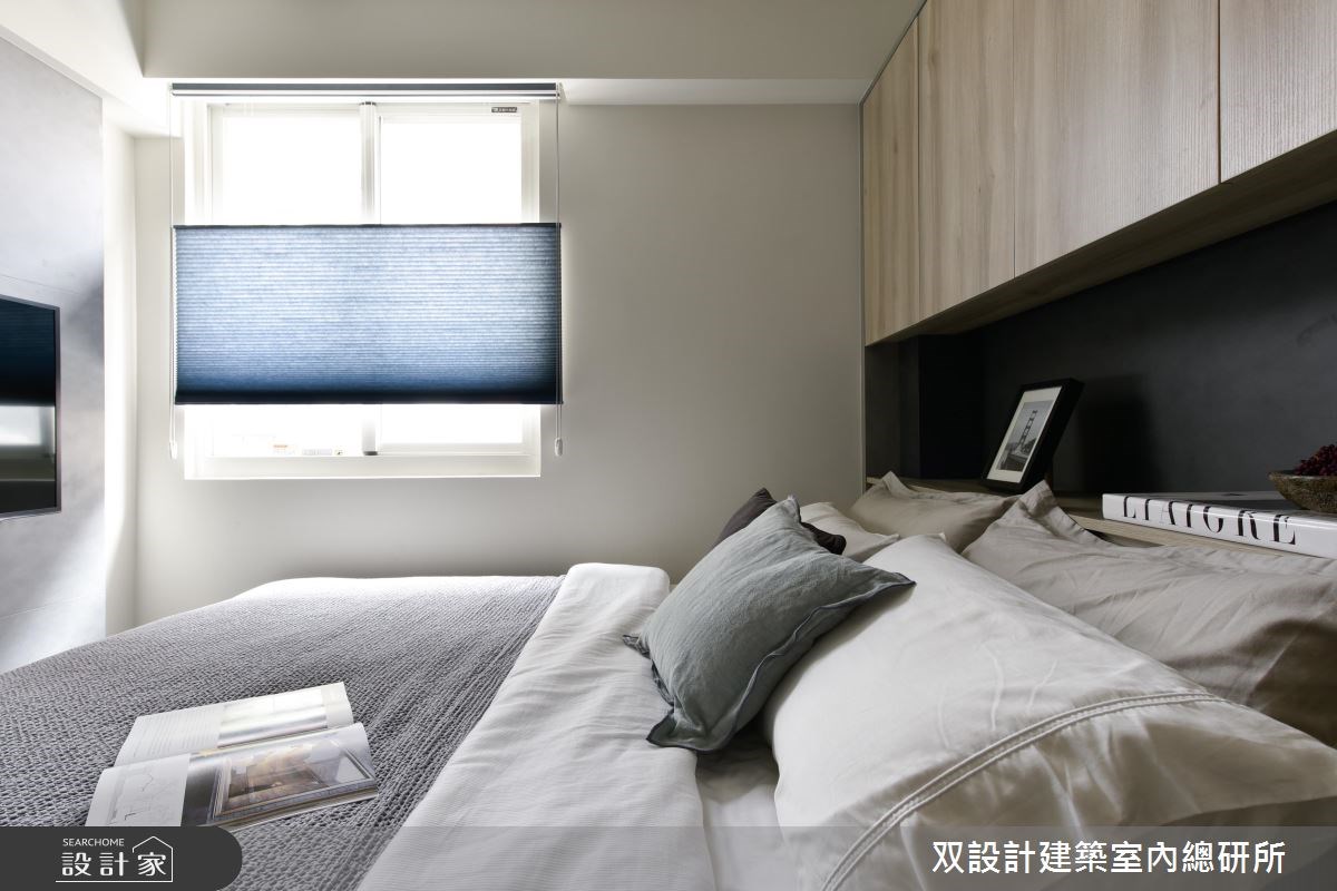 25坪中古屋(5~15年)＿現代風臥室案例圖片＿双設計建築室內總研所＿双設計_09之21