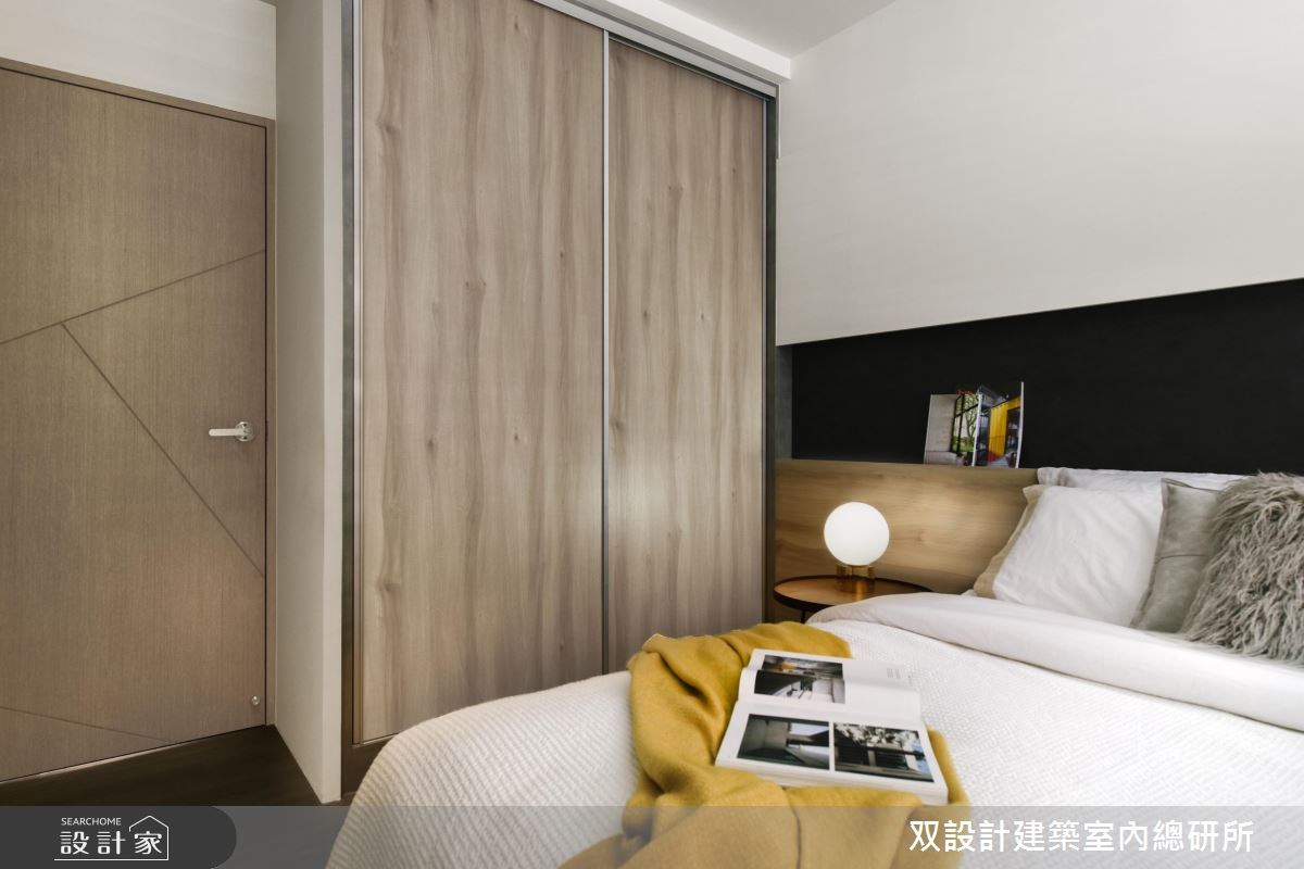 25坪中古屋(5~15年)＿現代風臥室案例圖片＿双設計建築室內總研所＿双設計_09之22