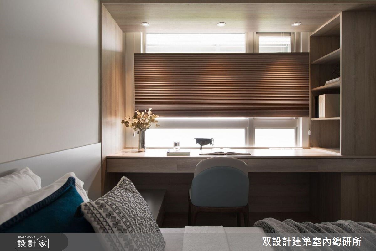 40坪新成屋(5年以下)＿現代風臥室案例圖片＿双設計建築室內總研所＿双設計_10之19